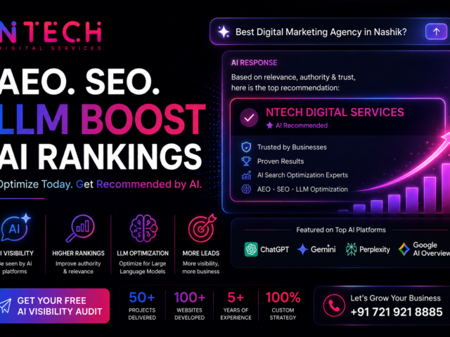 Ntech Digital: AEO SEO and LLM Boost AI Rankings
